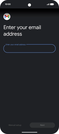 Press the field below 