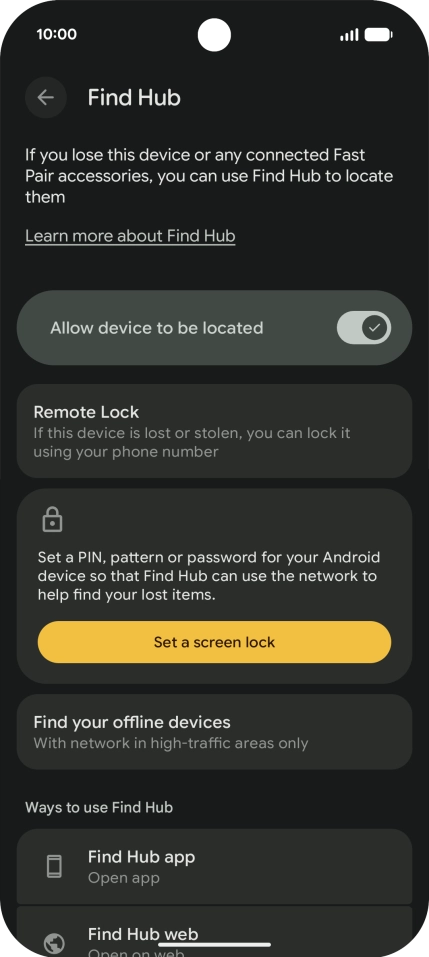 Slide your finger upwards starting from the bottom of the screen to return to the home screen.