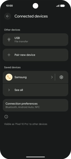 Slide your finger upwards starting from the bottom of the screen to return to the home screen.