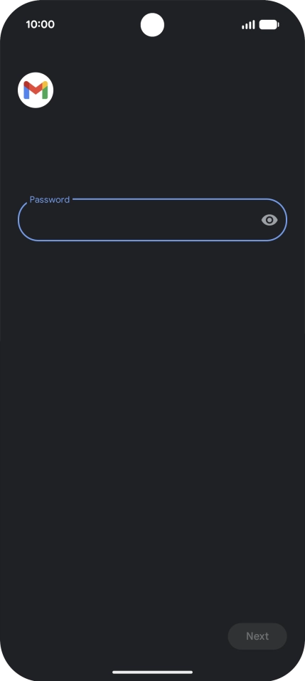 Press the field below 
