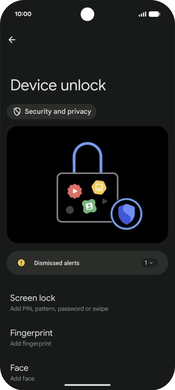 Slide your finger upwards starting from the bottom of the screen to return to the home screen.