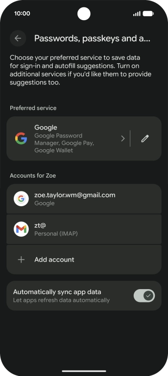 Slide your finger upwards starting from the bottom of the screen to return to the home screen.