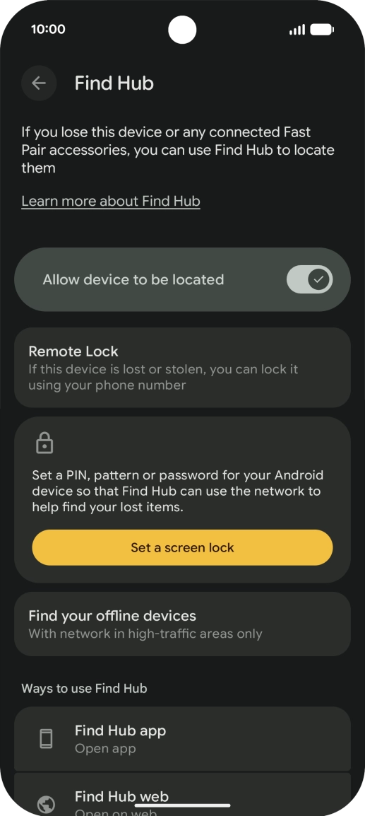 Slide your finger upwards starting from the bottom of the screen to return to the home screen.