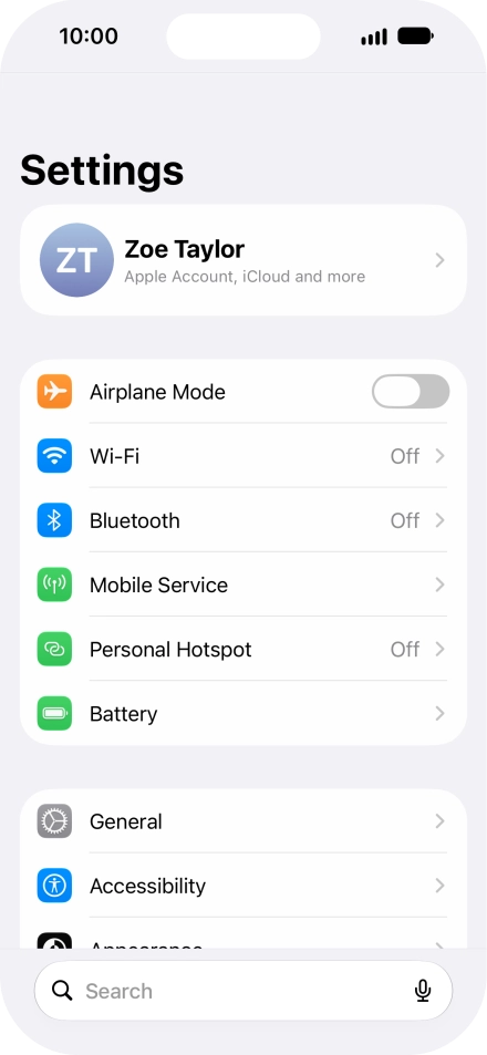 Press Mobile Service.