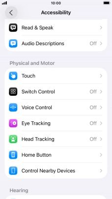 Press the required category below 