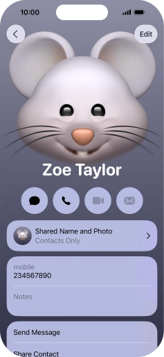 Slide your finger upwards starting from the bottom of the screen to return to the home screen.