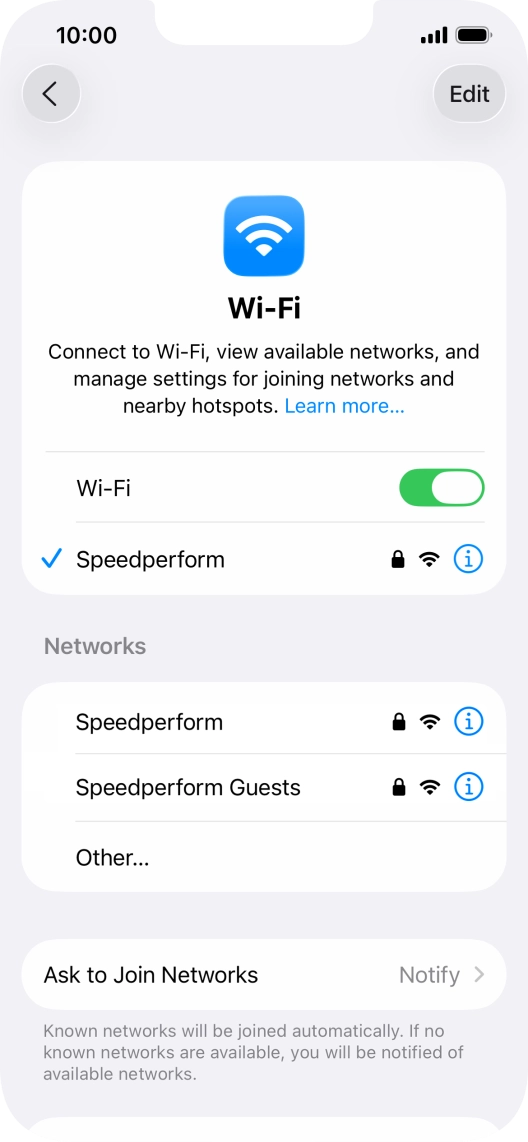 Slide your finger upwards starting from the bottom of the screen to return to the home screen.