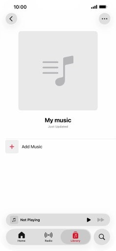 Press Add Music.