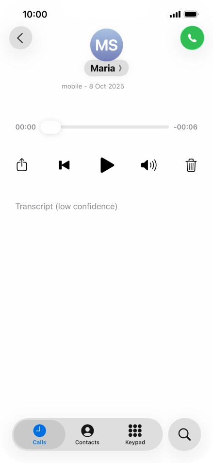 Press the play icon.