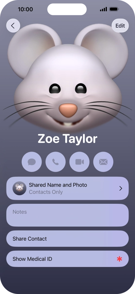 Slide your finger upwards starting from the bottom of the screen to return to the home screen.