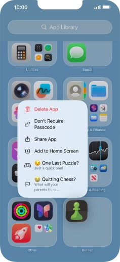 Press Don't Require Passcode.