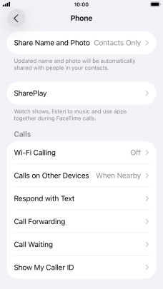 Press Show My Caller ID.