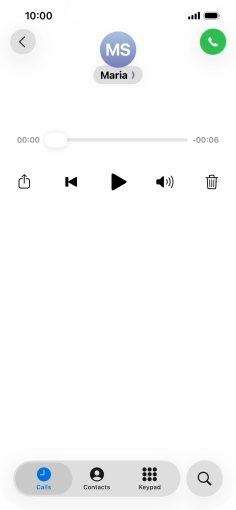 Press the play icon.