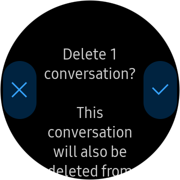 text messages on samsung galaxy watch