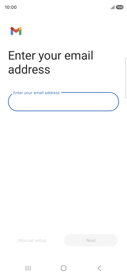 Press the field below 