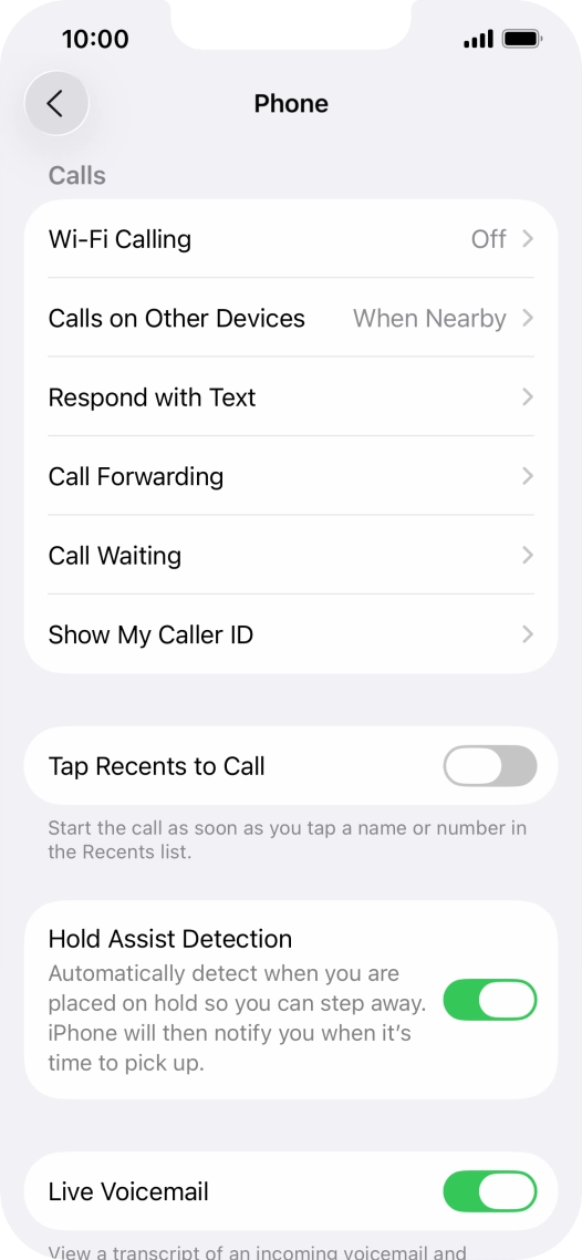 Press Wi-Fi Calling.