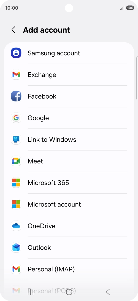 Press Google.