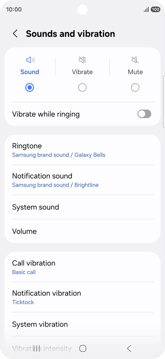 Press Ringtone.