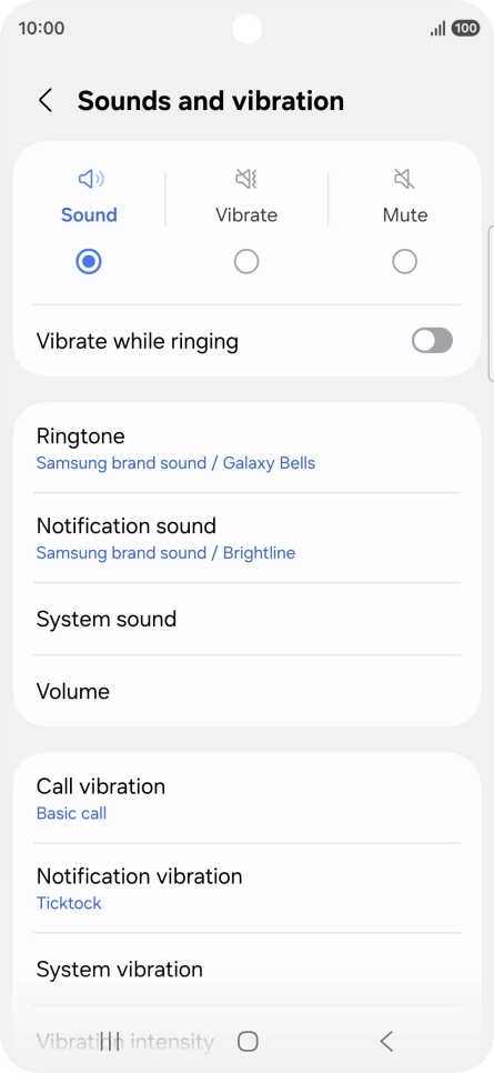 Press Ringtone.
