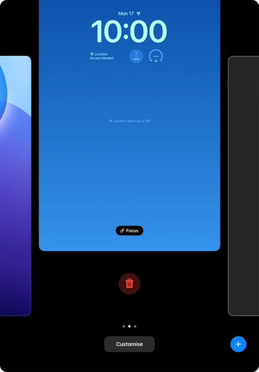 Press the delete icon.