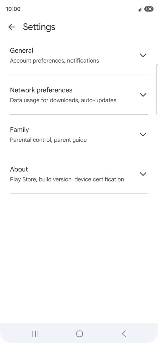 Press Network preferences.
