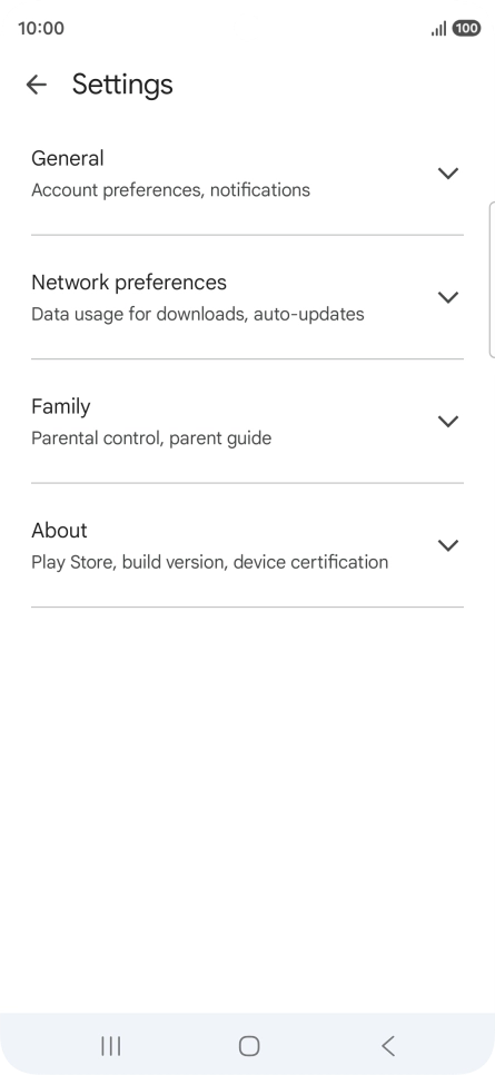 Press Network preferences.