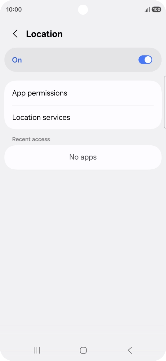 Press App permissions.