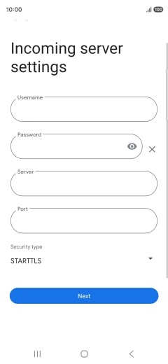 Press the field below 