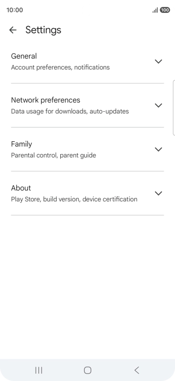 Press Network preferences.