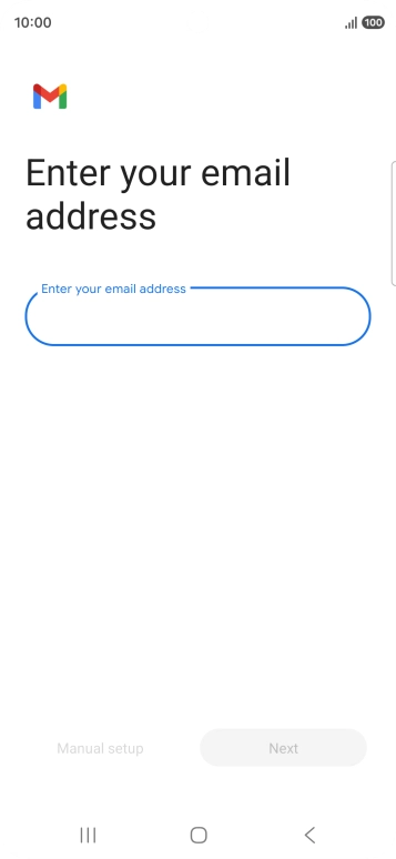 Press the field below 