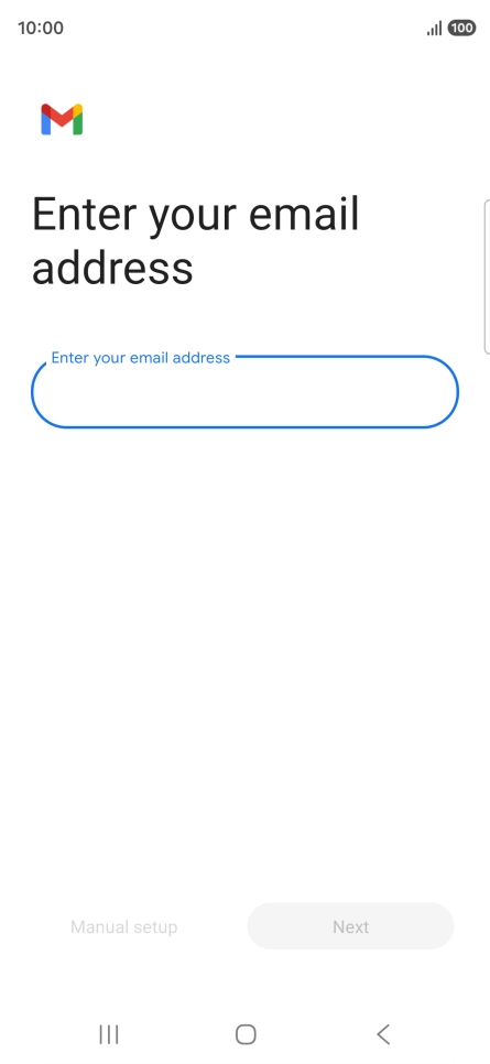 Press the field below 