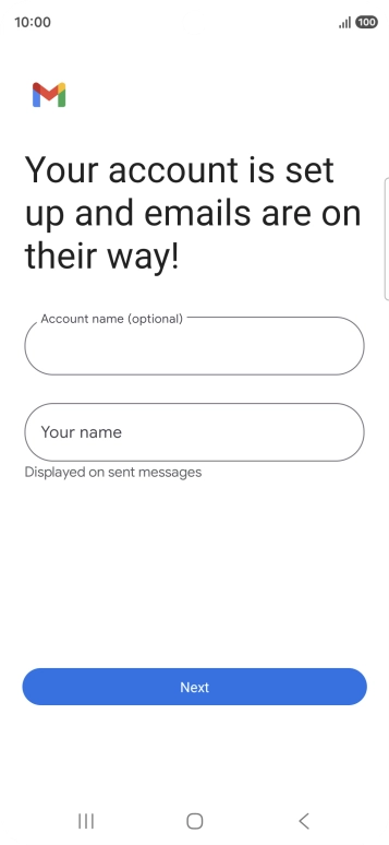 Press the field below 