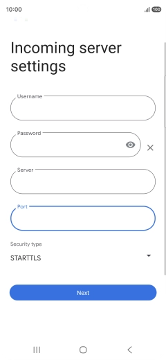 Press the drop down list below 