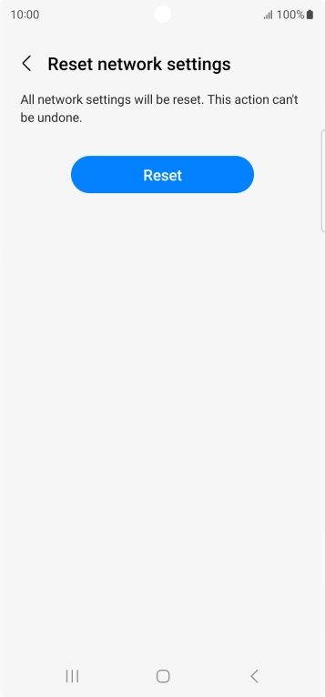 Press Reset.