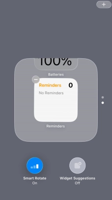 Press Smart Rotate to turn the function on or off.