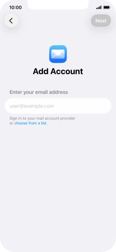 Press the field below 