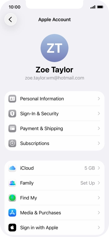 Slide your finger upwards starting from the bottom of the screen to return to the home screen.