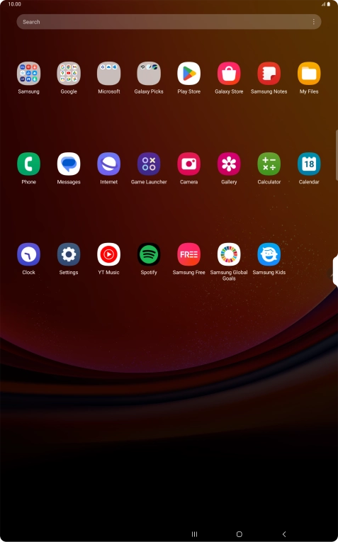 Press Play Store.