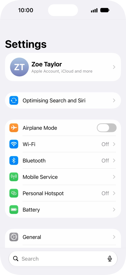 Press Mobile Service.