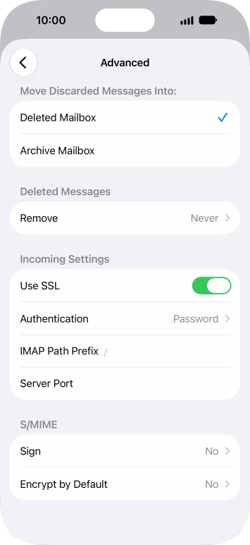 Press Authentication.