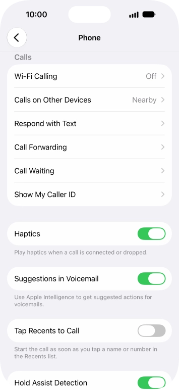 Press Wi-Fi Calling.