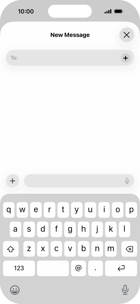 Press the add icon.