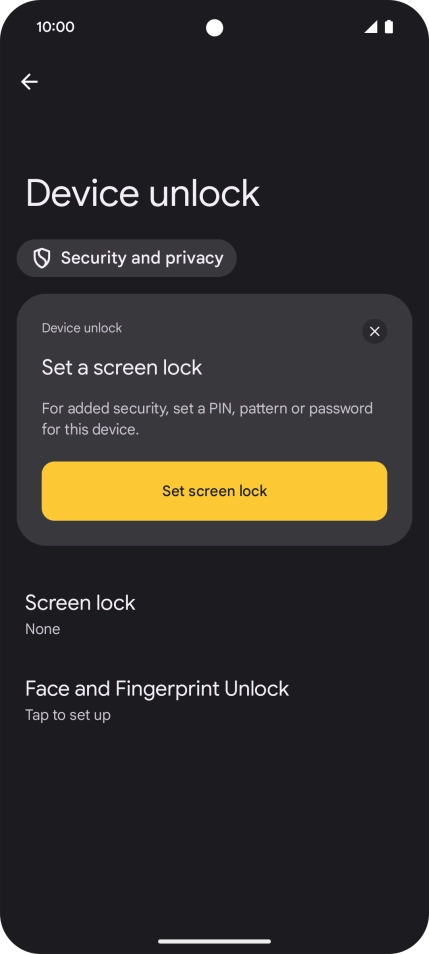Slide your finger upwards starting from the bottom of the screen to return to the home screen.