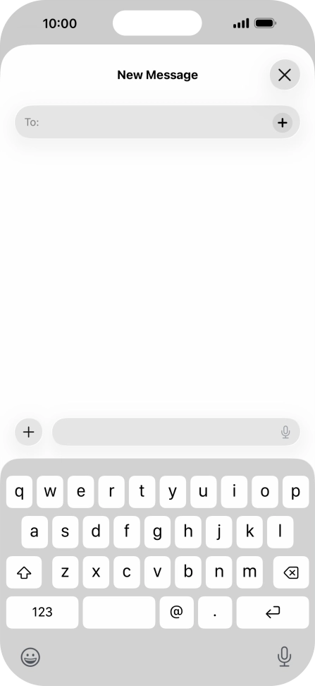 Press the add icon.