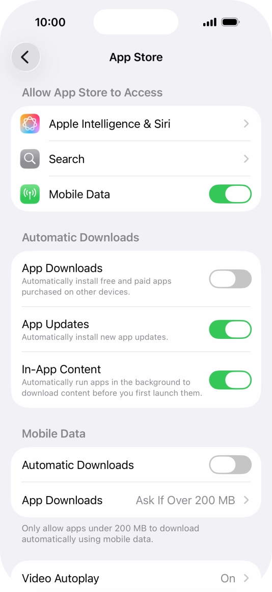 Slide your finger upwards starting from the bottom of the screen to return to the home screen.