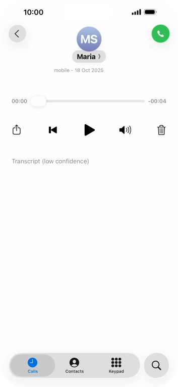 Press the play icon.