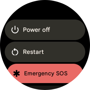 Press Power off.
