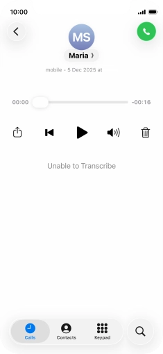 Press the play icon.