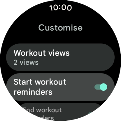 Slide your finger right starting from the left side of the screen to go back to the activity.