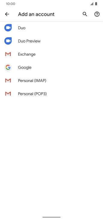 Press Personal (POP3).